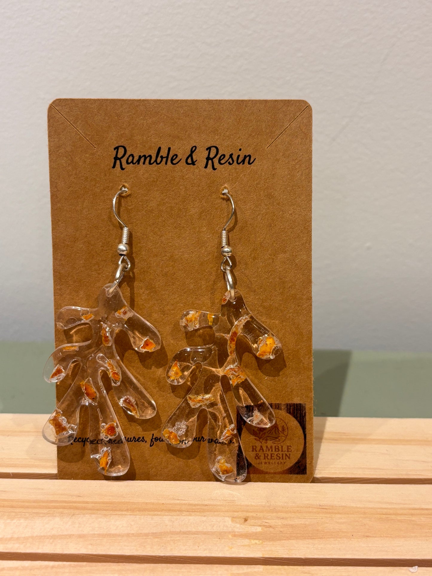 Quirky autumnal earrings