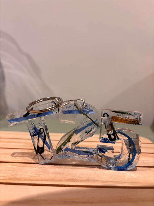 Campervan style keyring