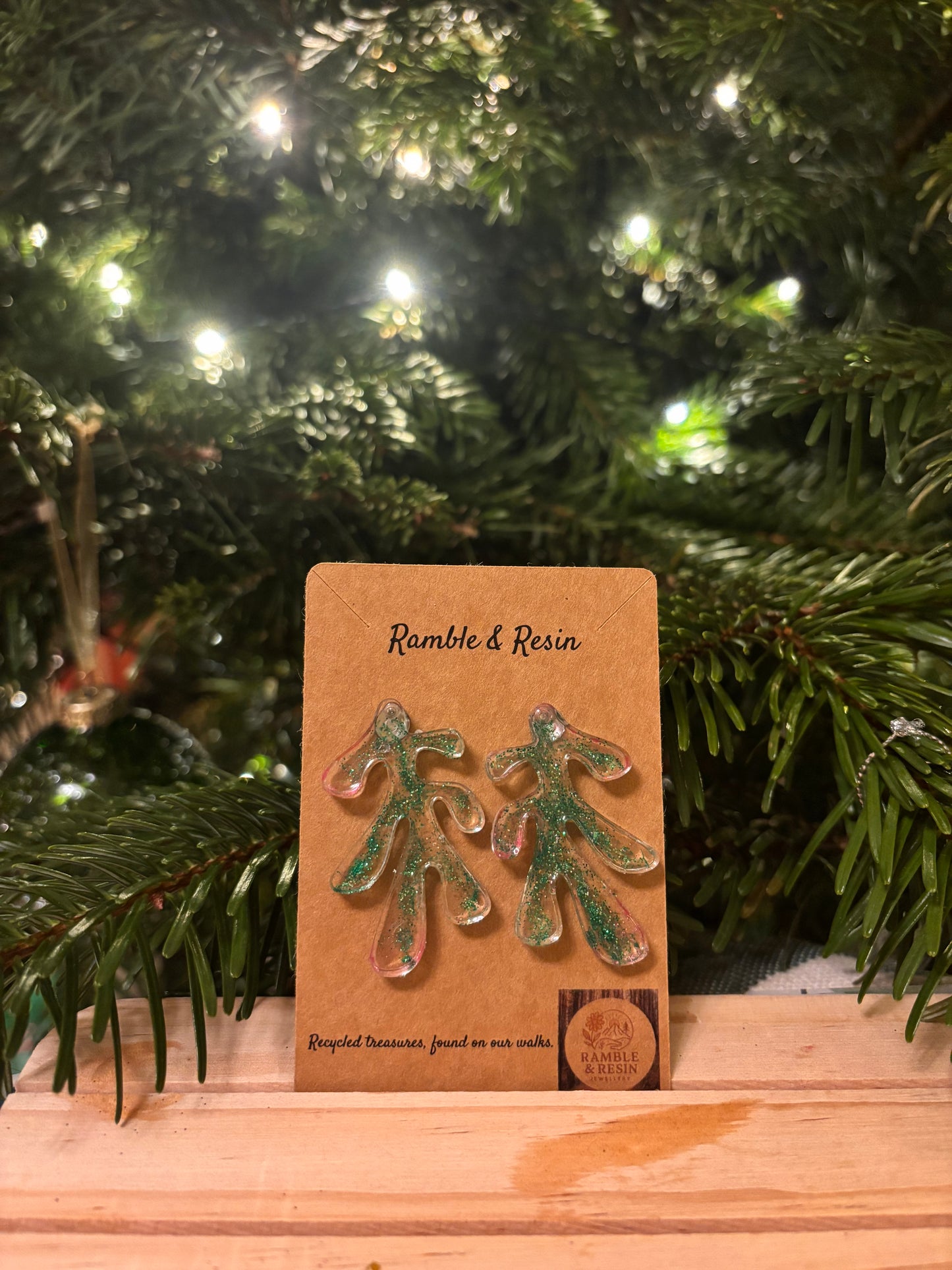 Quirky stud earrings