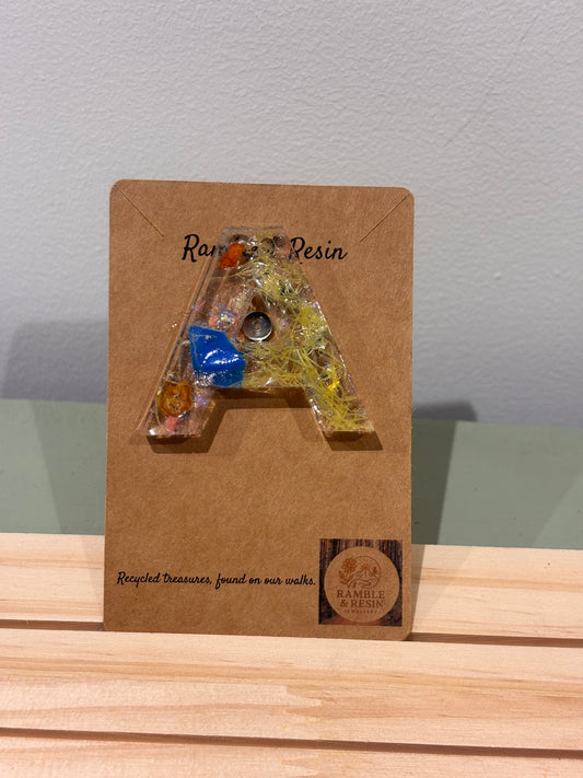 Letter ‘A’ keyring