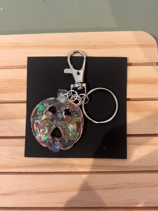 Medium pumpkin keyring