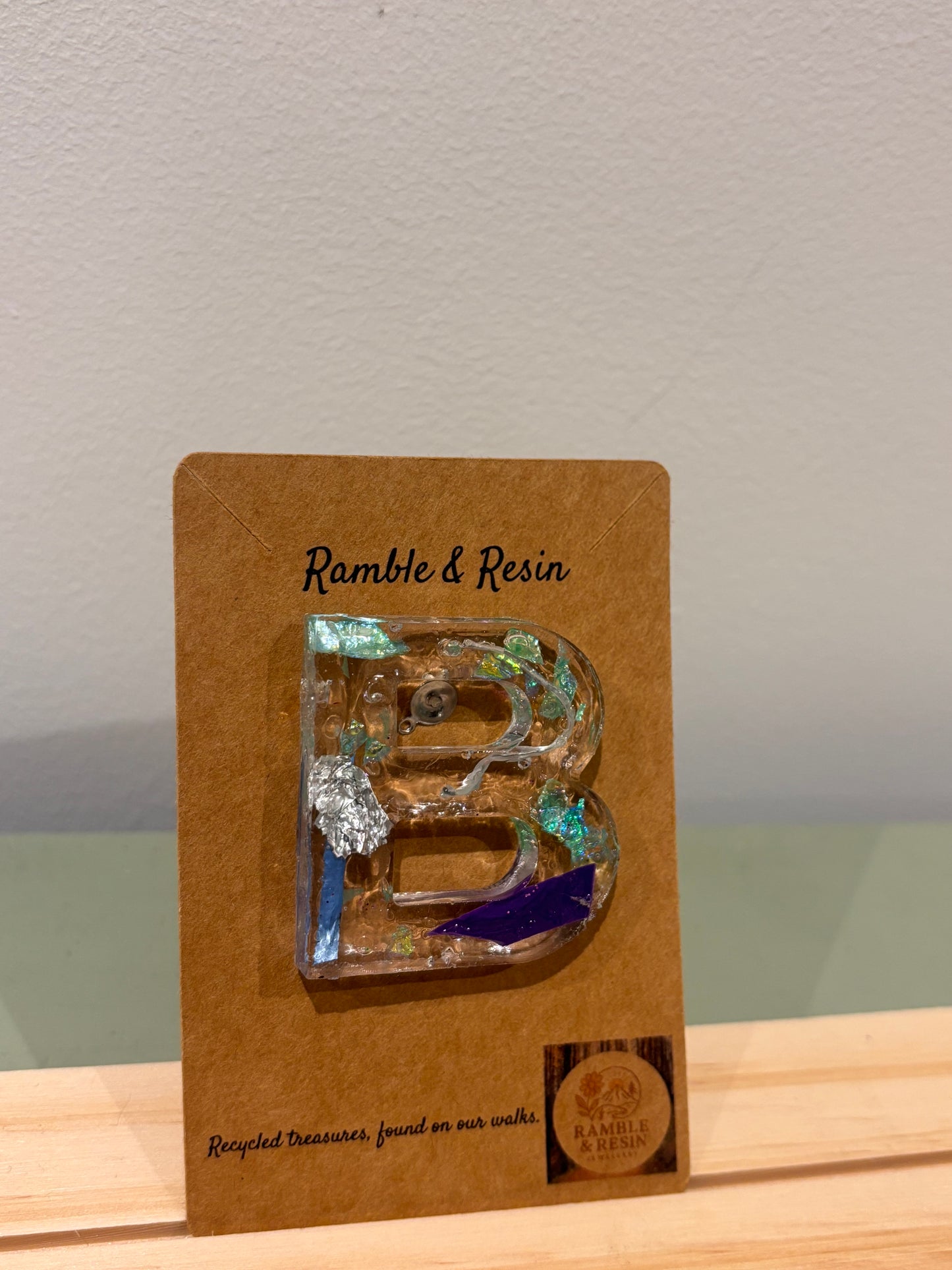 Letter ‘B’ keyring