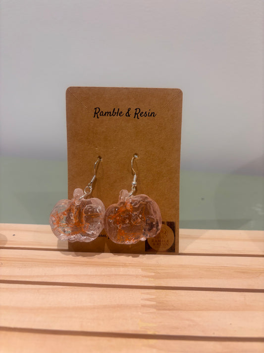 Pumpkin earrings