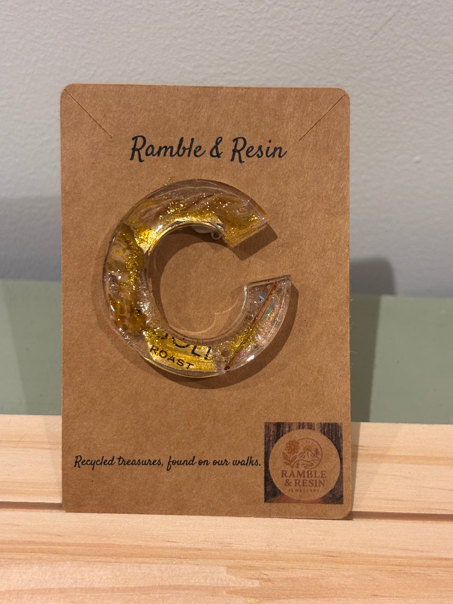 Letter ‘C’ keyring