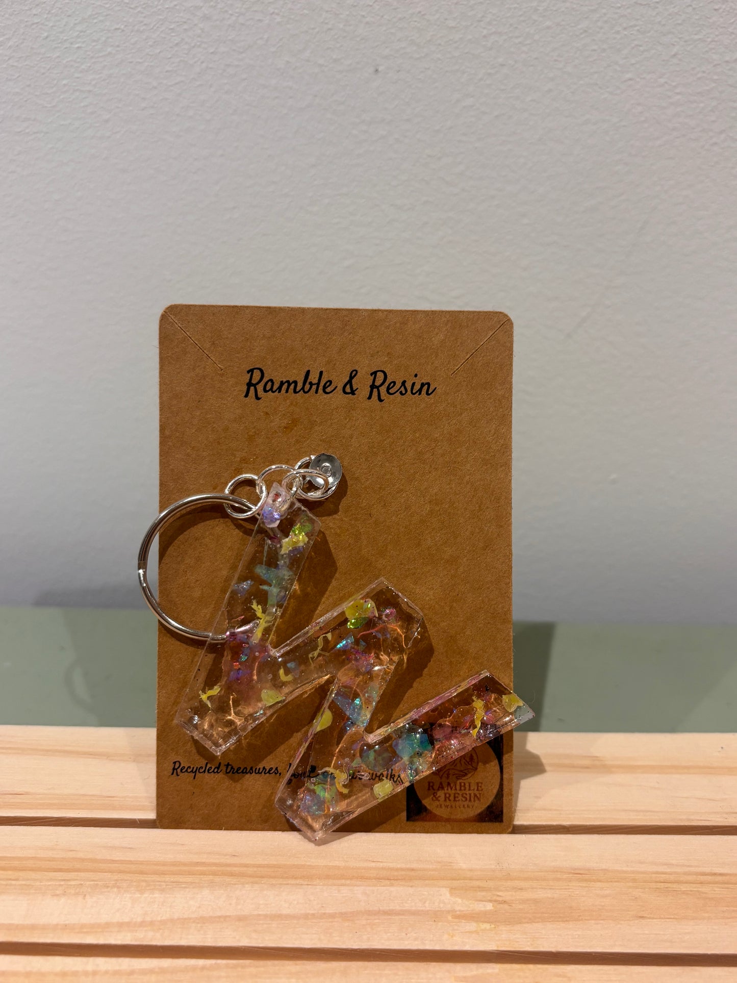 Letter ‘W’ keyring