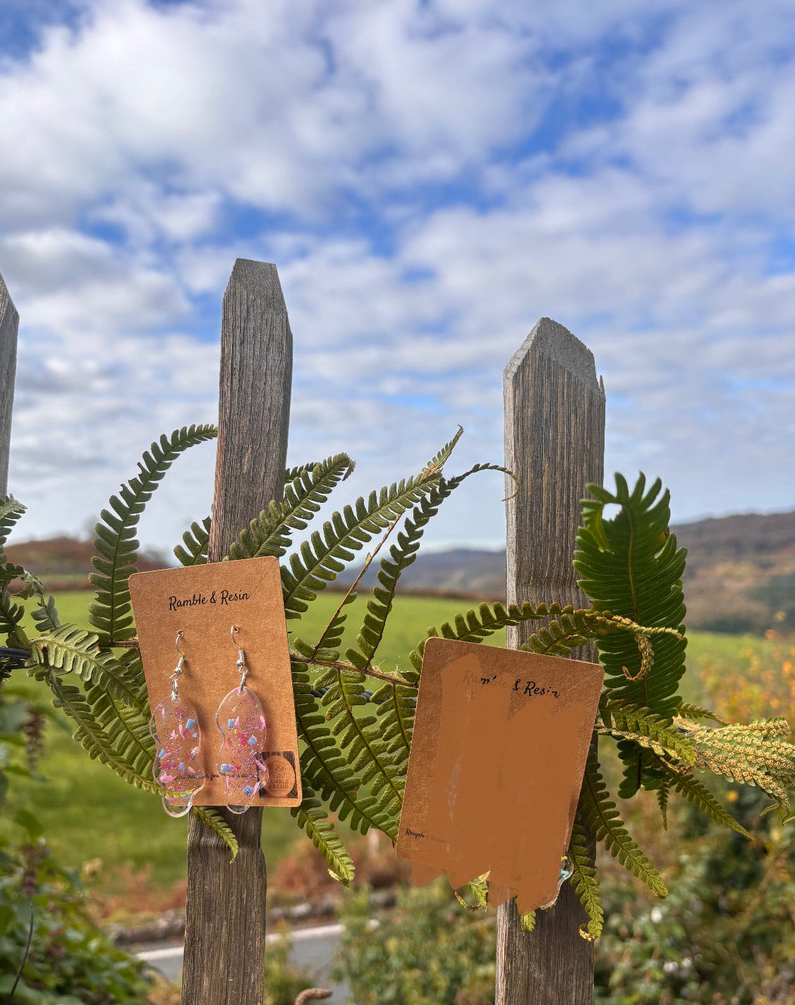 Quirky drop earrings