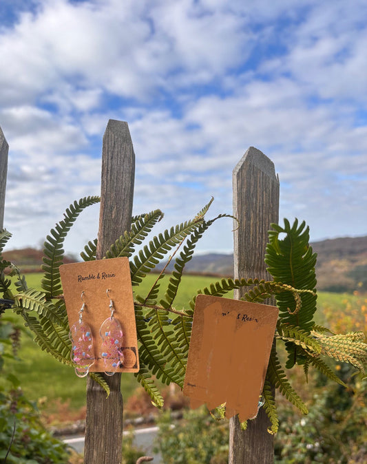 Quirky drop earrings