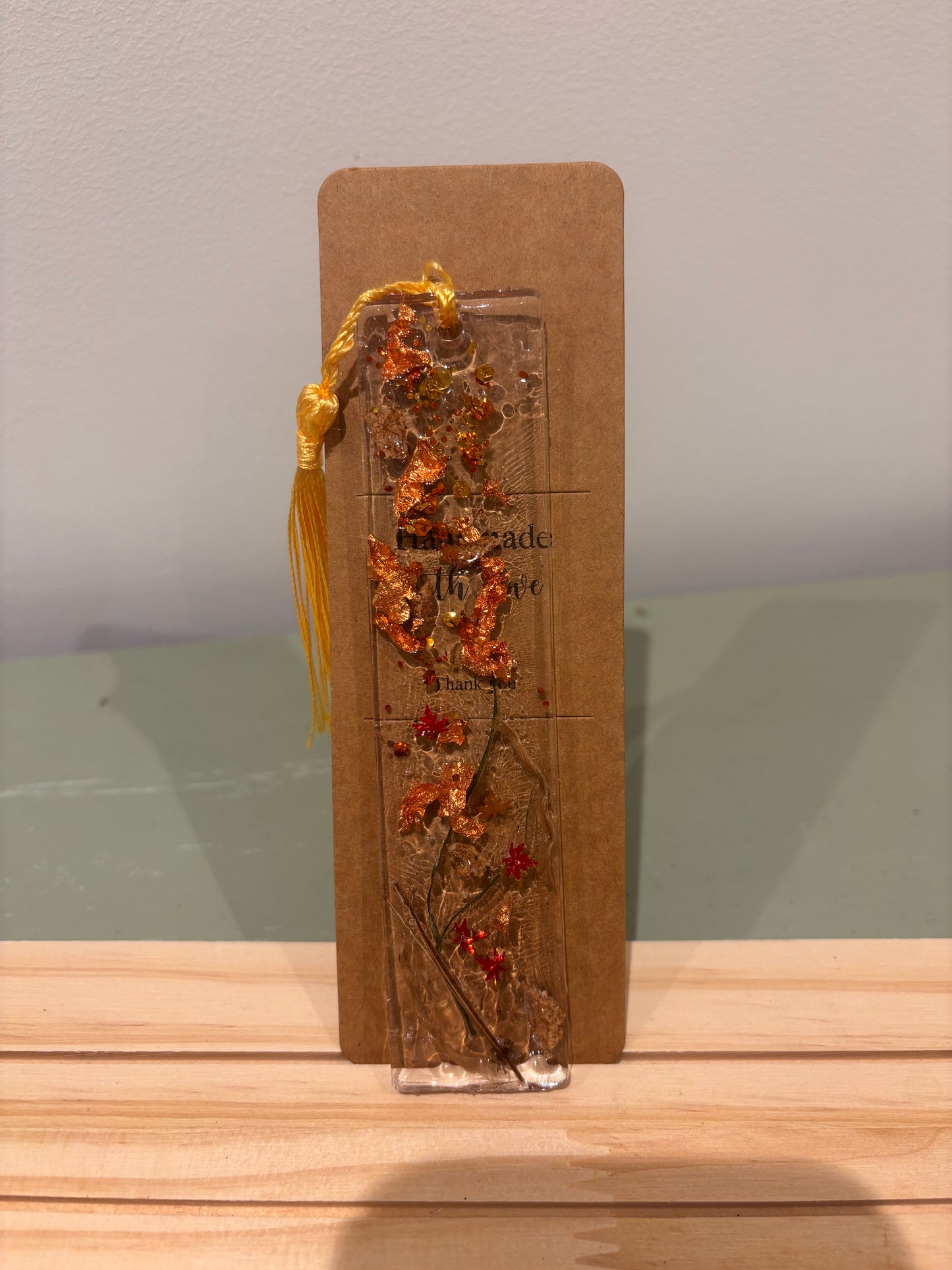 Autumnal bookmark