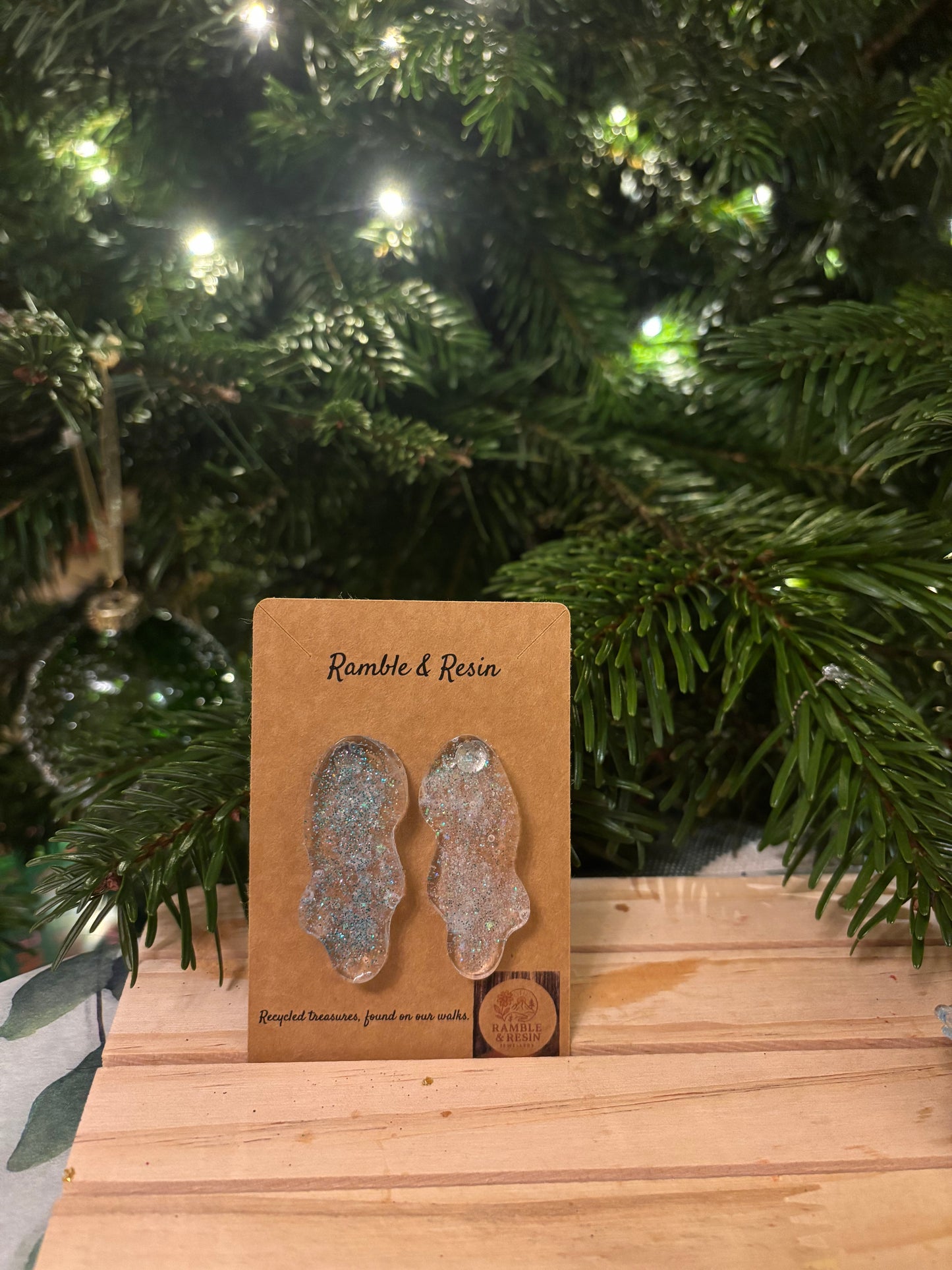 Quirky stud earrings