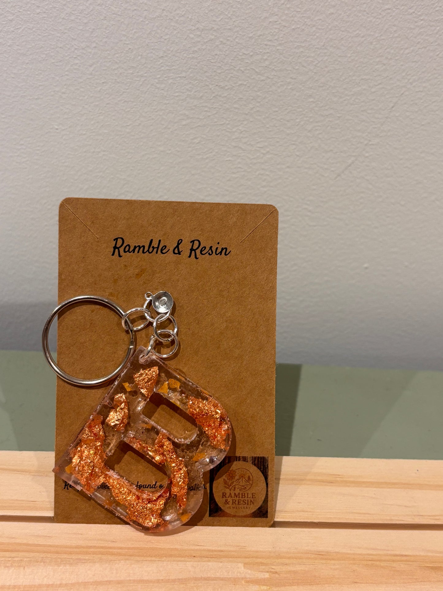 Letter ‘B’ keyring