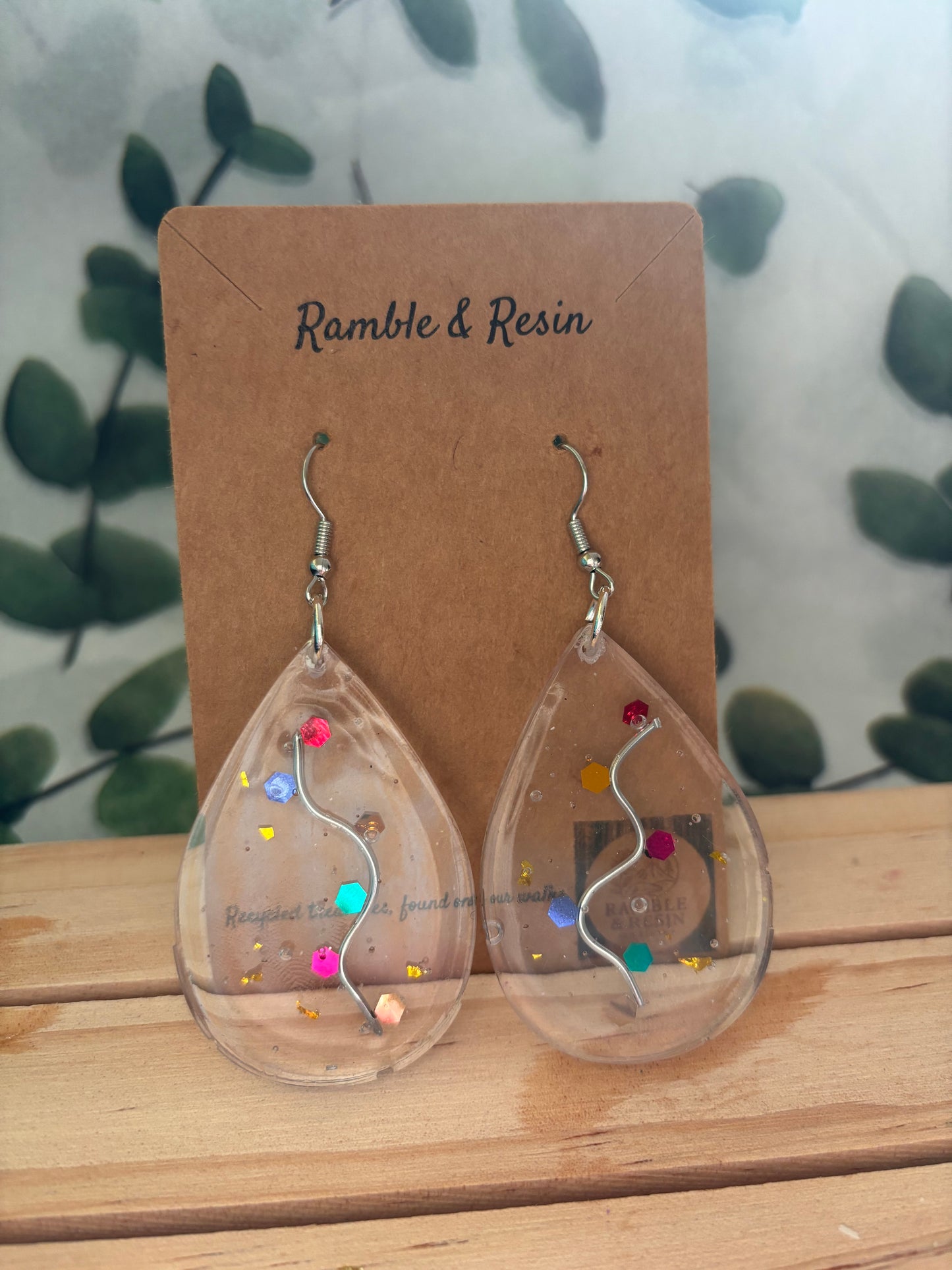 Quirky ‘fairy lights’ style earrings